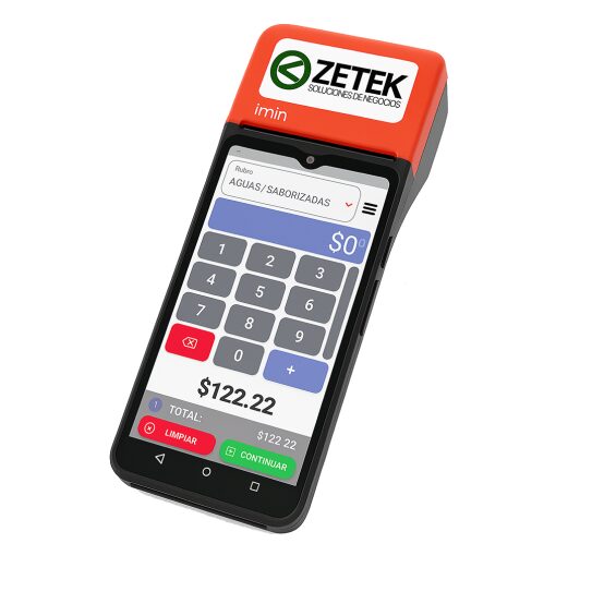 Facturador electrónico ARCA portátil Zetek Express